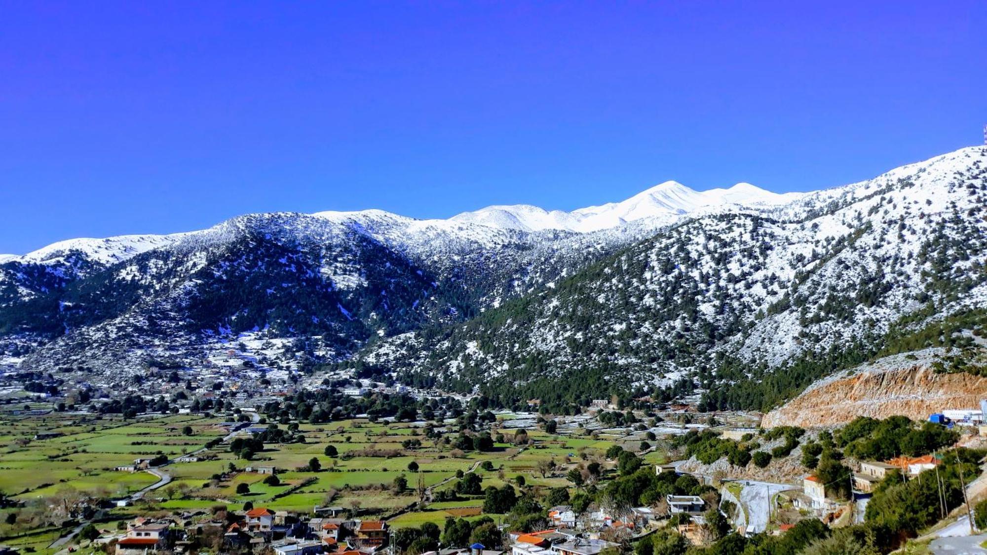 Panorama Askifou Karés Dış mekan fotoğraf